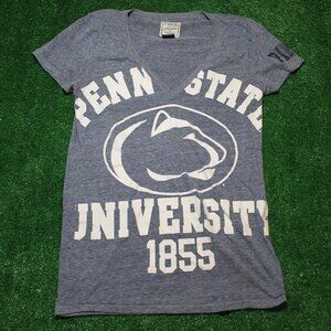 💙🦁PINK by Victoria's Secret blue V-neck Penn State Nittany Lions t-shirt